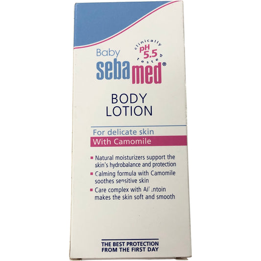 Baby SEBAMED Body Lotion 100ml For Delicate Skin With Camomile Moisturiser