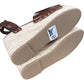 Raya Brown Leather Espadrille Wedges - 4" Heel - Size UK 6