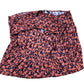 Viscose Dress Women's Size Unknown Floral Print Boho Style Orange Navy