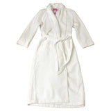 The White Company Waffle Robe Women's White Soft Cotton Bathrobe With Belt XS