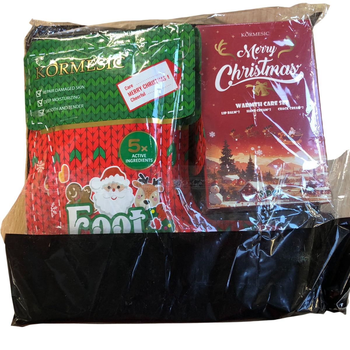 Christmas Hand & Foot Mask Set Nourishing Gift Set 5 Packs