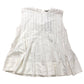 River Island Studios Pleated White Vest Top Size 6