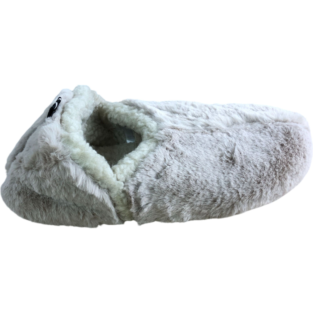 Slippers UK8 Women's Beige Soft Plush Indoor Footwear