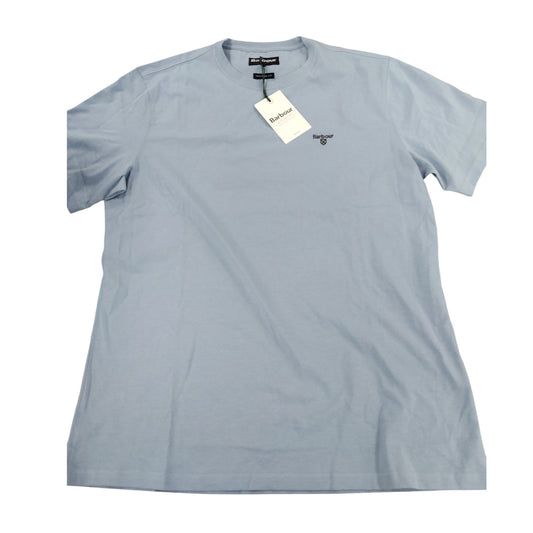 Barbour Essential Sports Tee L Men's Tailored Fit Cotton Light Blue MTS0331BL55