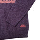 Weird Fish Wool Blend Quarter Zip Mull Wine Sweater Size M