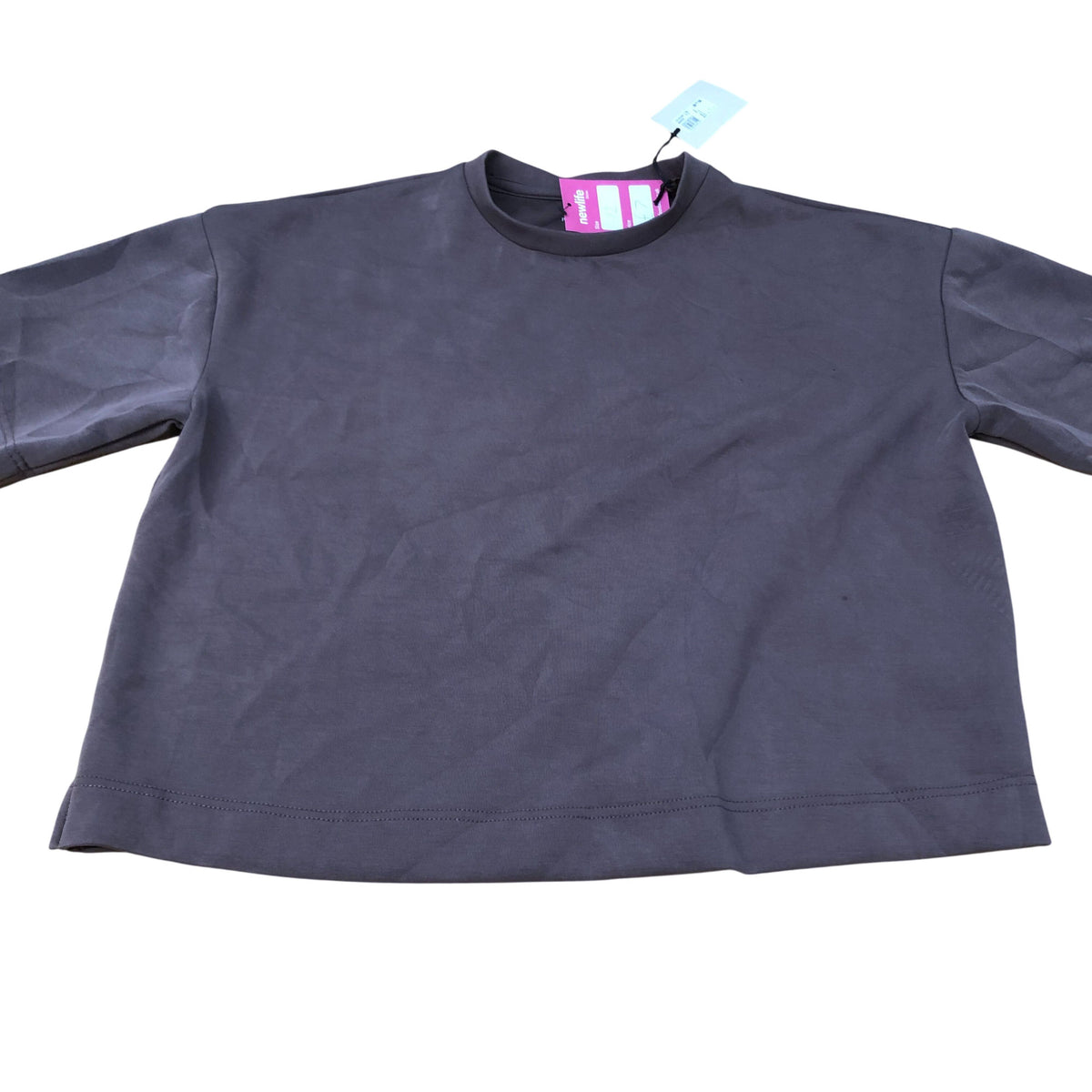 River Island Short Sleeve T-Shirt Size 12 Women's Purple Casual Top