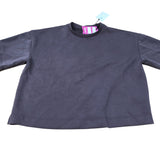 River Island Short Sleeve T-Shirt Size 12 Women's Purple Casual Top