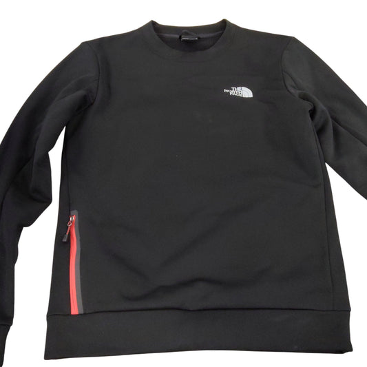 The North Face Men's Black Sweatshirt Size S Activewear With Zippered Pocket
