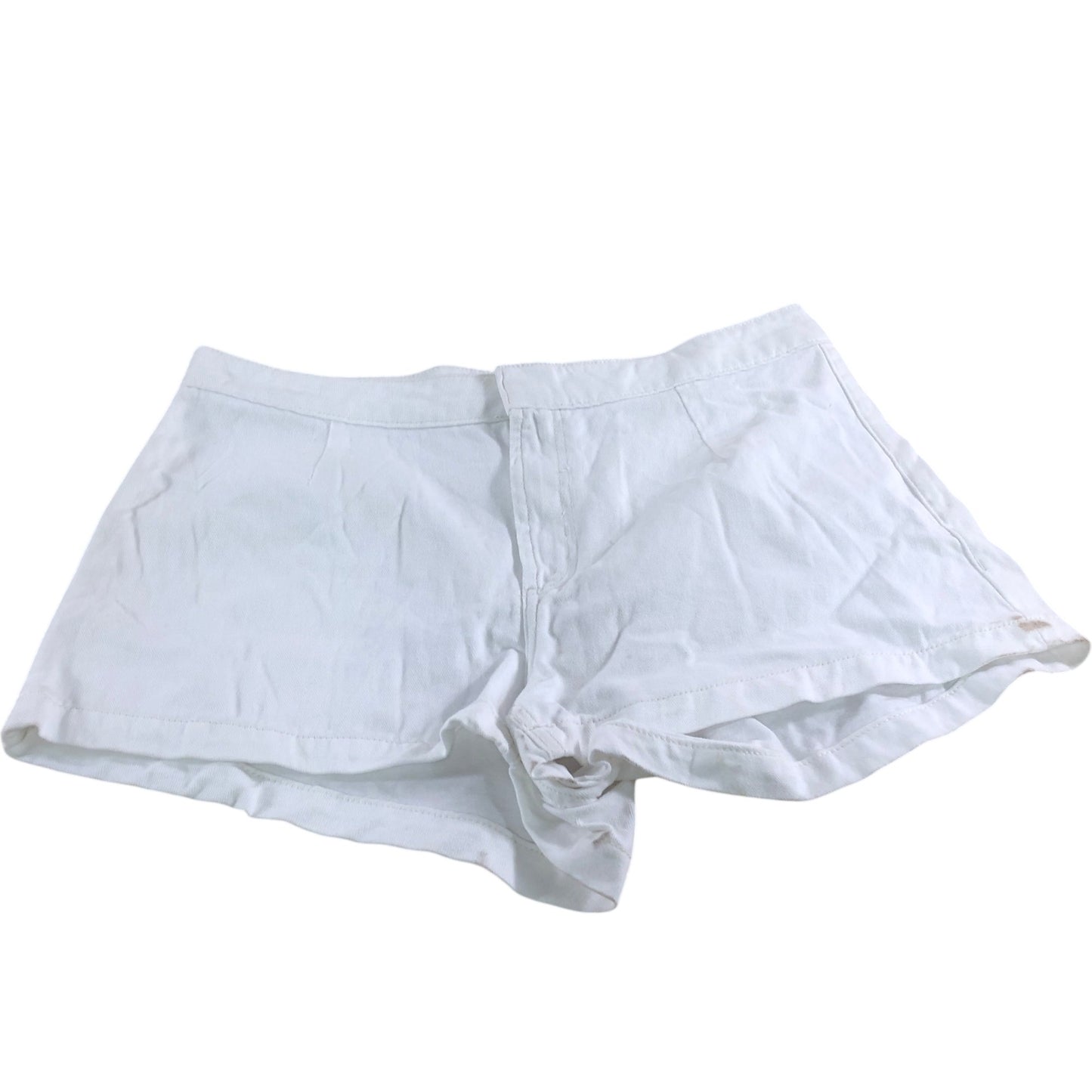 River Island Women's White Casual Denim Shorts UK18