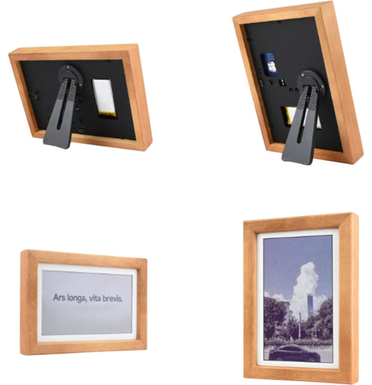 CRYFOKT 7.3 Inch PhotoPainter Digital Photo Frame Seven Color E-Paper Display