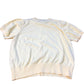 Baukjen Yellow Cardigan Size 16 Women's Short Sleeve Button Front Organic Cotton