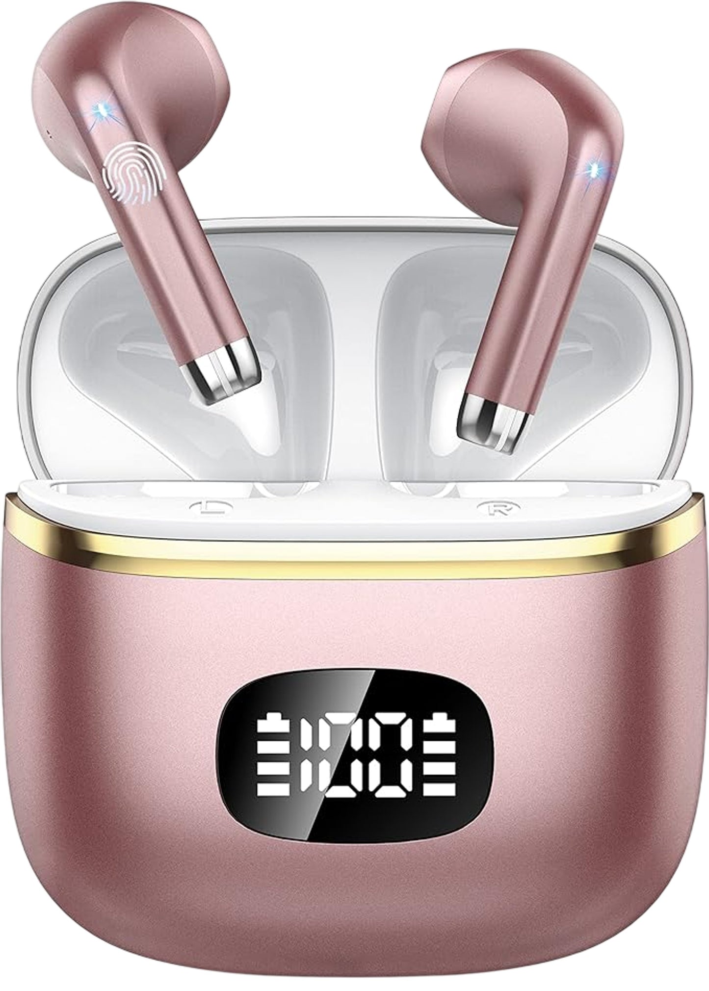 POMUIC W23 True Wireless Earbuds Wireless Bluetooth Earphones Rose Gold