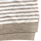 Natural Stripe V-Necked Jumper Size M