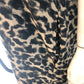 Branded Animal Print Shirt Dress UK10 Women's Short Sleeve Casual
