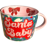 Eleanor Bowmer 'Santa Baby' Festive Christmas Mug