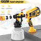 NEW 1000W WET PAINT SPRAYER With 4 Nozzles Adjustable Flow Control 3 Patterns