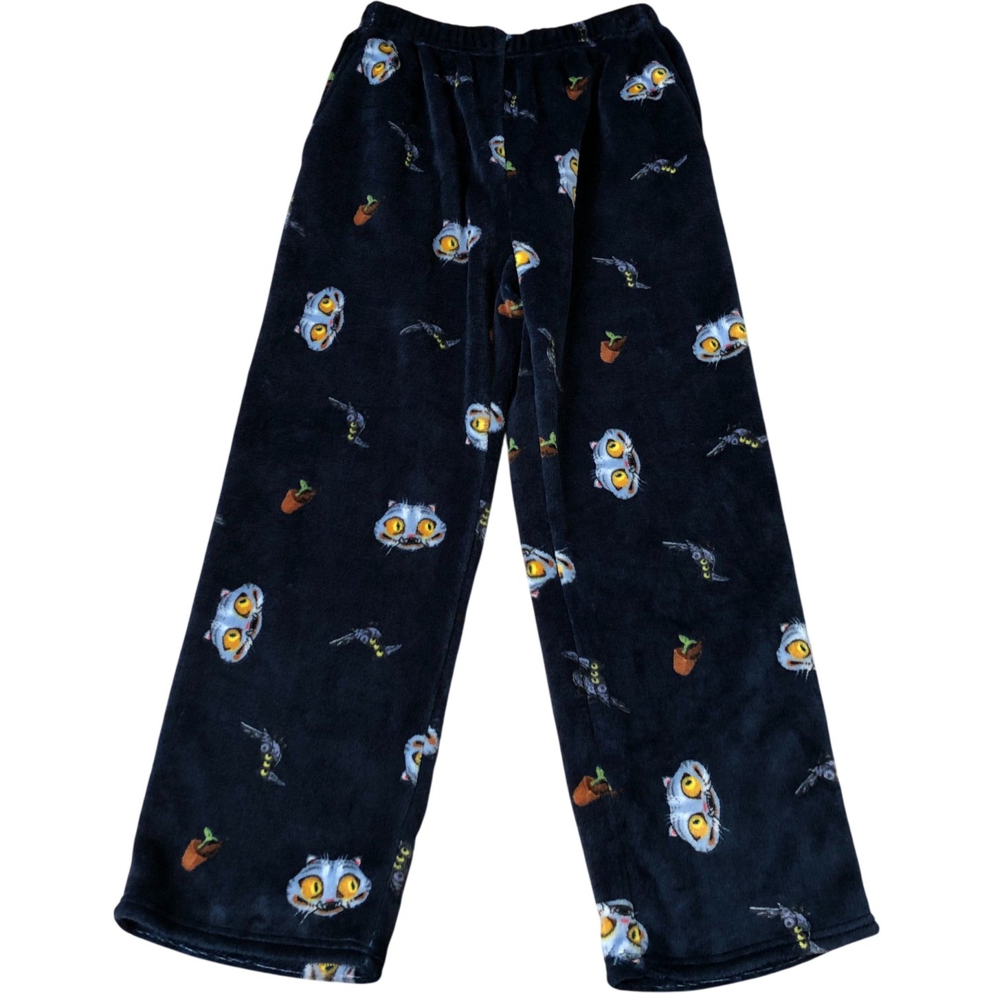 KPOP Demon Hunters Derpy Lounge Trousers S Soft Plush Pyjama Bottoms