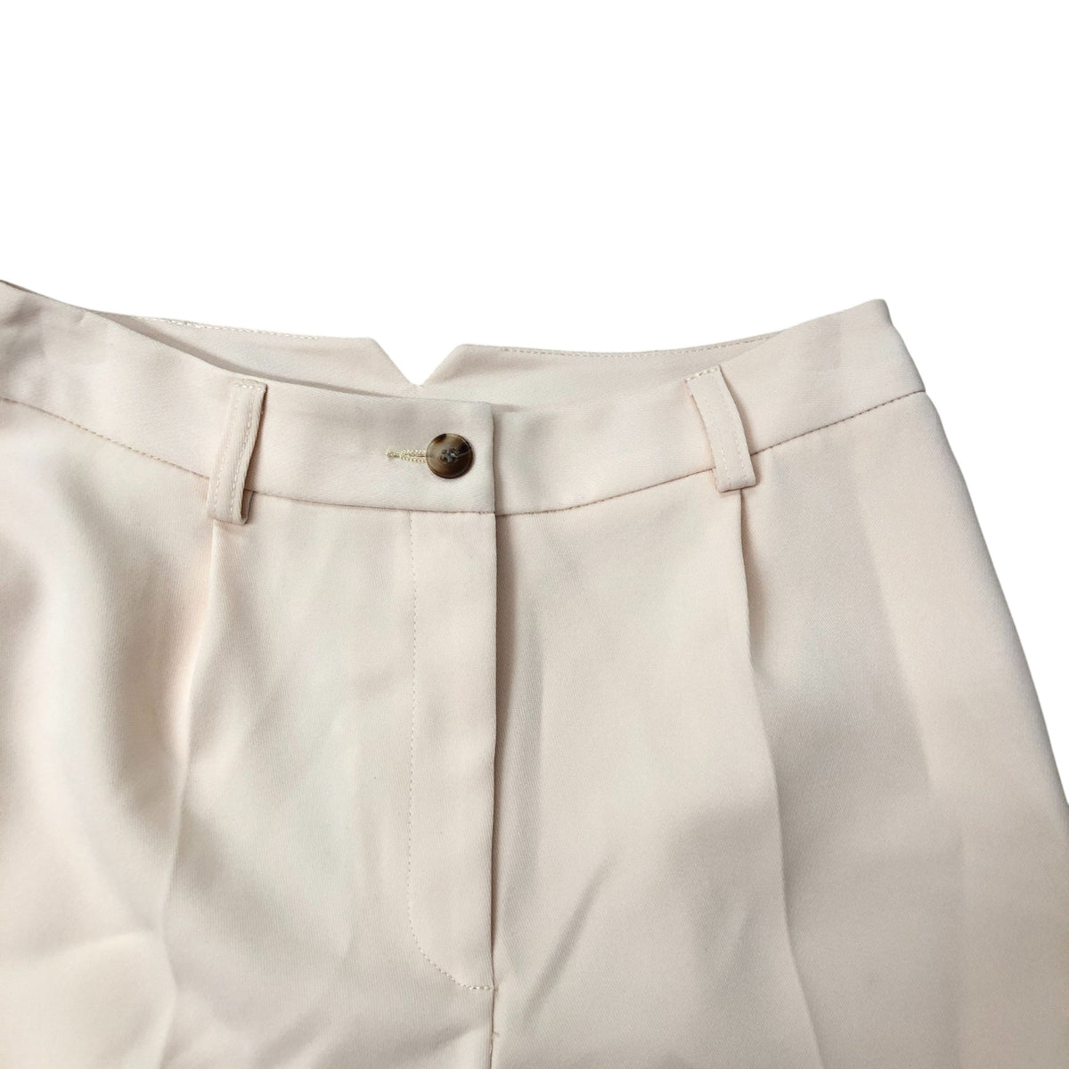 River Island Trousers Women's High Waist Yellow Wide Leg Elegant Style Size 8
