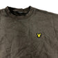 Branded Grey Cotton Sweatshirt - Size Medium