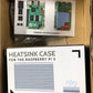 Heatsink Case For Raspberry Pi 5 Efficient Heat Dissipation Metal Cooling