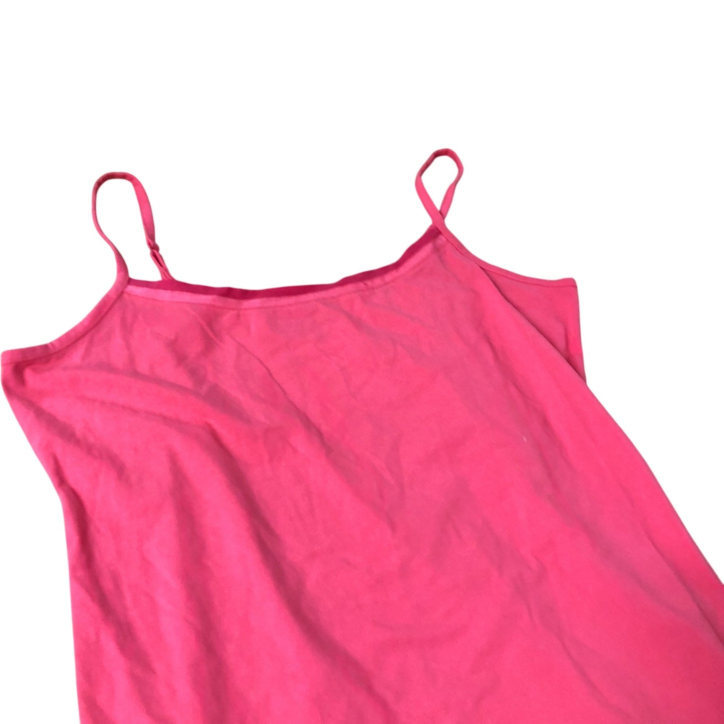 Boden Spaghetti Strap Tank Top Women's Pink Cotton Stretch Casual UK18
