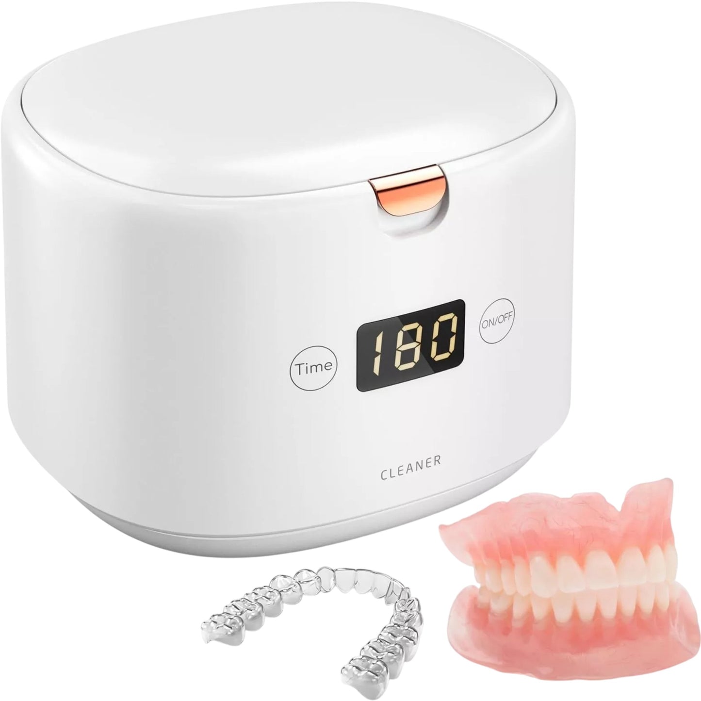 NDAN Ultrasonic Cleaner SJ-W5 230ml Touch Screen High Frequency Deep Clean