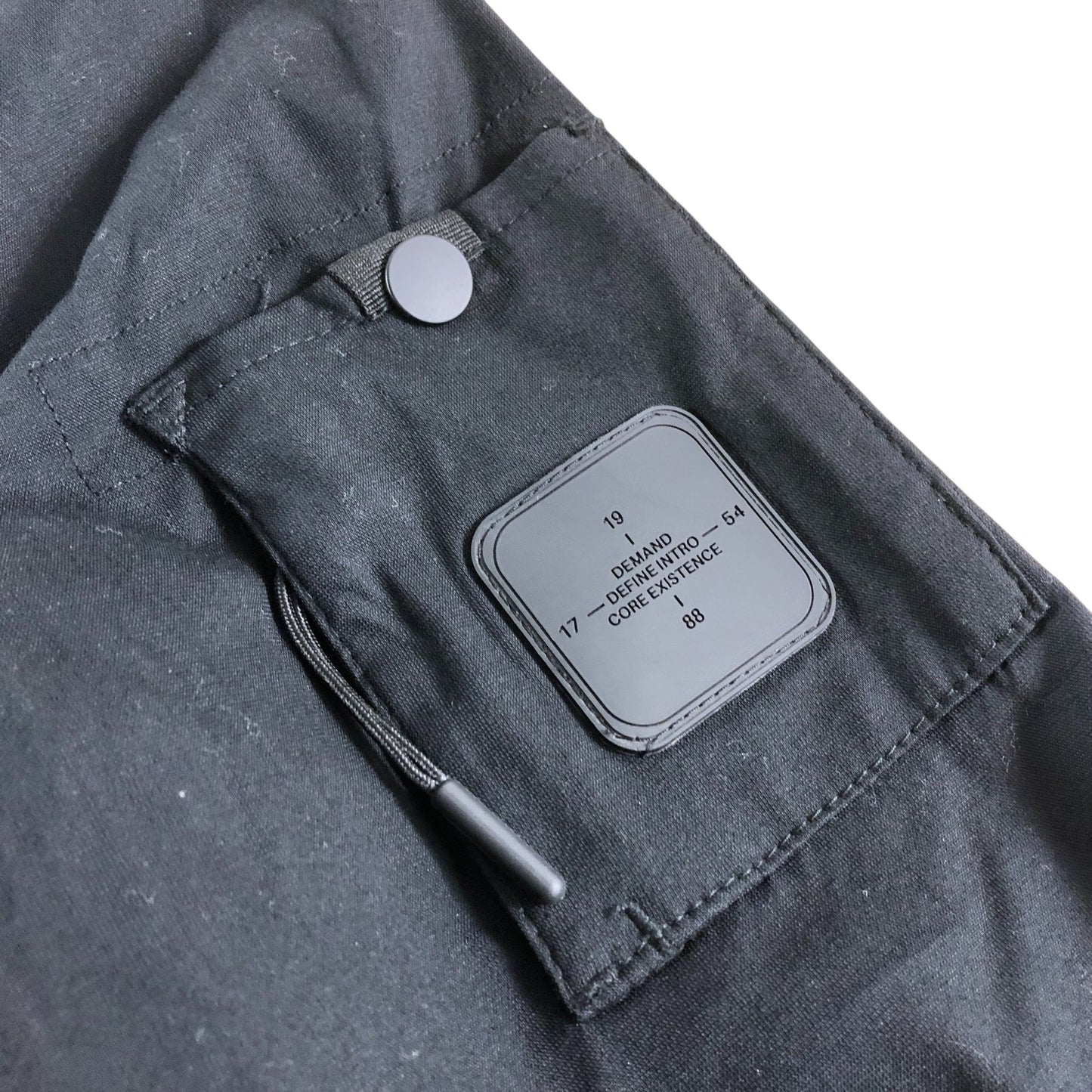 River Island Black Utility Jacket Size S Men's Stylish Lightweight Outerwear