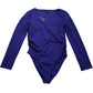 River Island Long Sleeve Bodysuit Top Purple