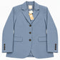 Elina PW Blazer Faded Denim Blazer Jacket Size 8