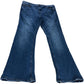 Women’s Flared Jeans UK18R Blue