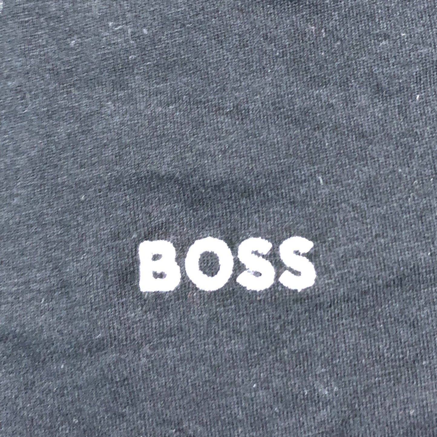 BOSS Men's Black T-Shirt Size S Crew Neck Short Sleeve Casual Wear