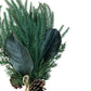 Artificial Eucalyptus Bouquet With Pinecones Green Leaves Pine Fern Decoration