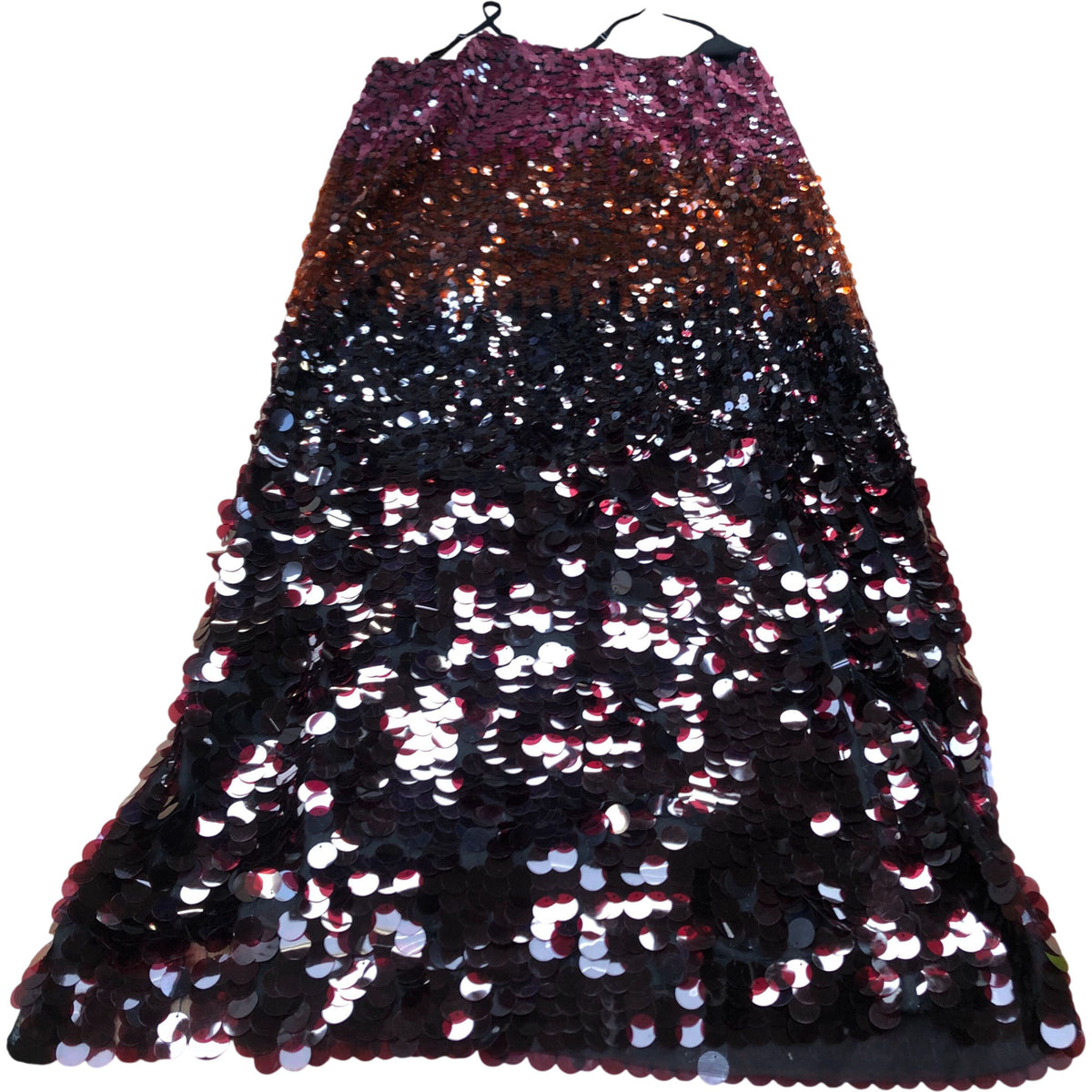 River Island Sequin Dress Women's Sleeveless Evening Party Dress Red Black