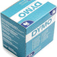 DYMO D1 Label Tapes 12mm 5 Pack Standard Label White Background Blue Text