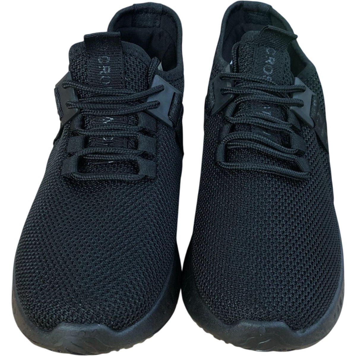 Crosshatch Junior Ceaze Black Sports Trainers Size 5 Kids