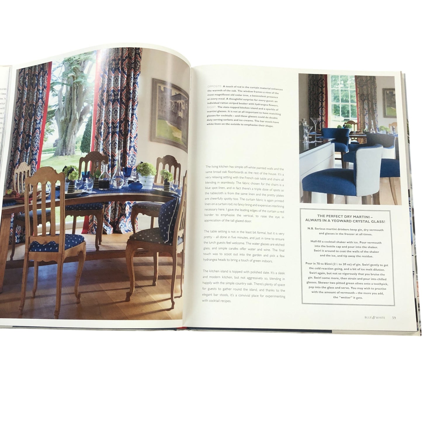 William Yeoward Blue and White Interior Design Book Personal Journey Colour