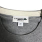 Lacoste Regular Fit Sweatshirt Grey L Men's Cotton Embroidered Logo Pullover