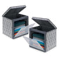 Home Click Cabibox Storage Box 30x30x30cm Installation Free Foldable Patterned