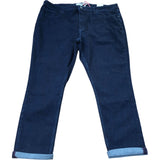 Amelia Skinny Jeans Dark Denim Stretchy Cotton Blend Size 22