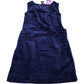 Women's Purple Sleeveless Dress UK Size 6 Stretchy Organic Cotton