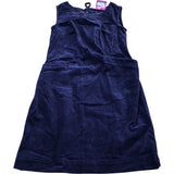 Women's Purple Sleeveless Dress UK Size 6 Stretchy Organic Cotton
