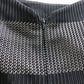Bodycon Dress Black Striped Bardot - Size 10