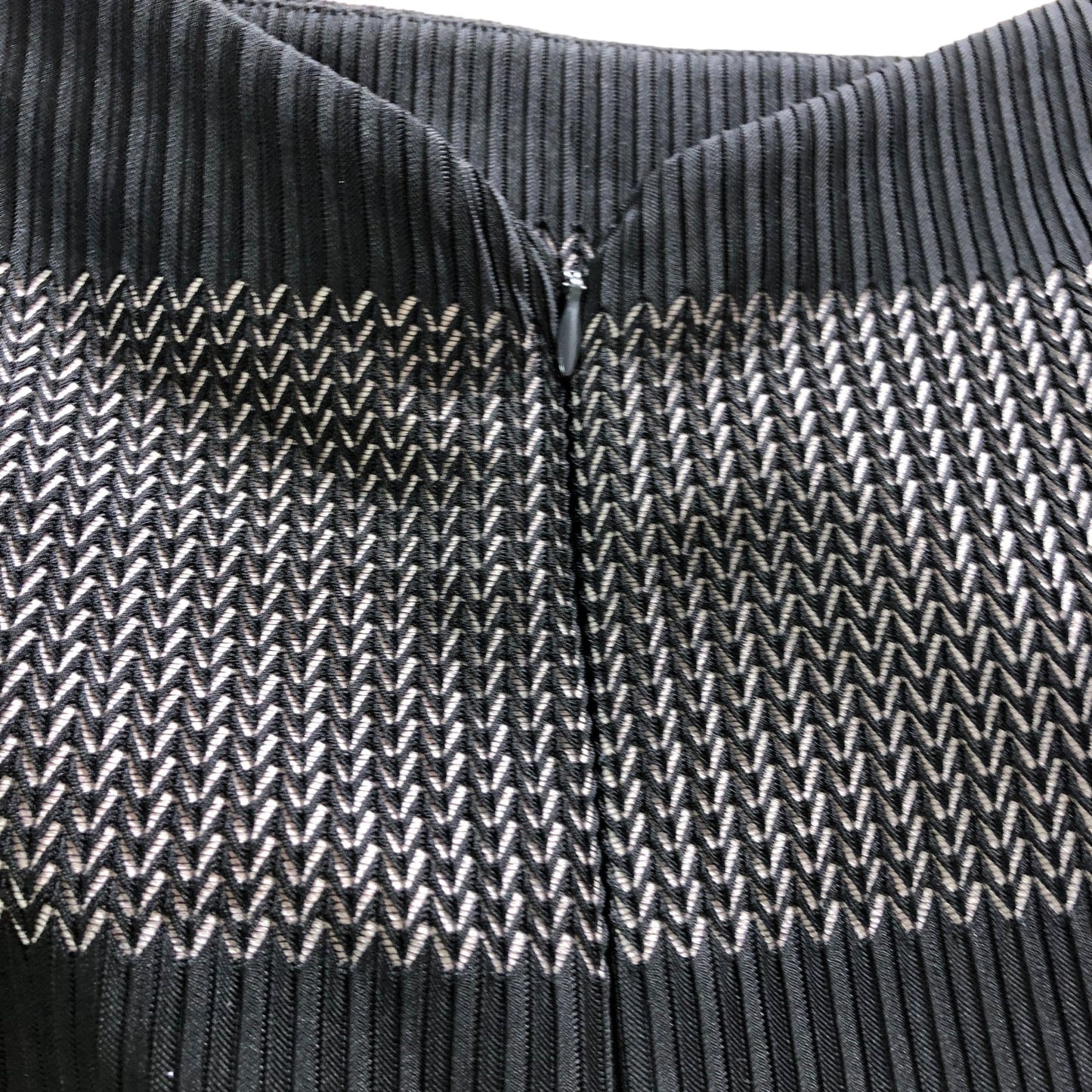 Bodycon Dress Black Striped Bardot - Size 10