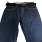 Kangaroo Poo Men's Jeans 32W 34L Dark Denim Cotton Stretch Fit