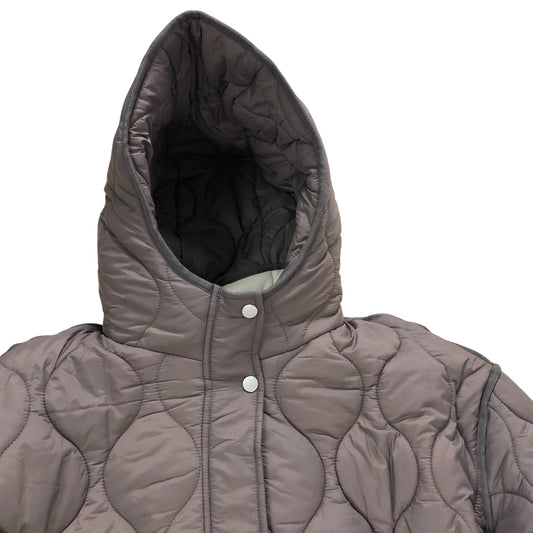 Branded Double Layer Brown Parka Size 16