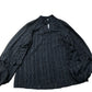 Lipsy Black Long Sleeve Blouse UK Size 8 Women's Sheer Pleated Polka Dot