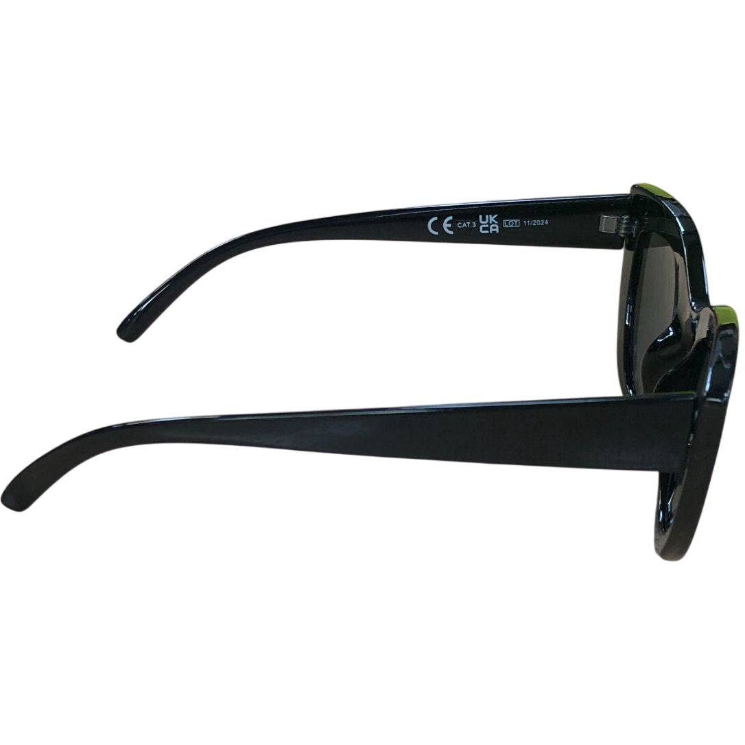 Pieces Cat Eye Sunglasses Black