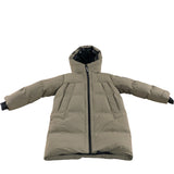 Puffer Jacket Age 5 Years Kids Khaki Warm Hooded Outerwear