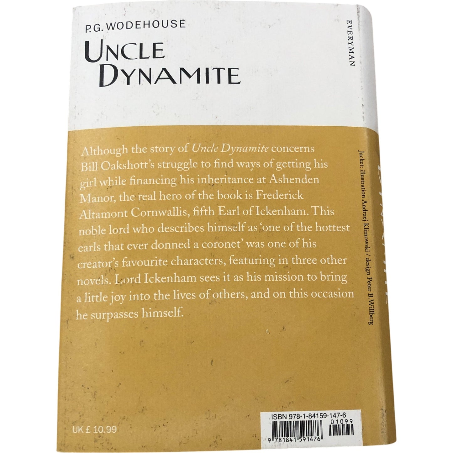 P.G. Wodehouse Uncle Dynamite Everyman Hardback Novel Fiction Classic Comedy