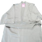 Kimono UK M Traditional Garment Light Grey Satin Fabric Elegant Wear Dress